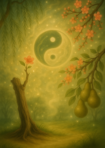Xieyi・The Rootless Tree:24 Chapters-Chapter 2#396– Daoist-inspired Xieyi painting artwork