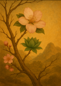 Xieyi・The Rootless Tree:24 Chapters-Chapter 3#321– Daoist-inspired Xieyi painting artwork