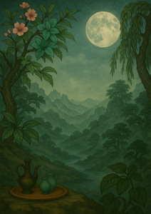 Xieyi・The Rootless Tree:24 Chapters-Chapter 3#337– Daoist-inspired Xieyi painting artwork