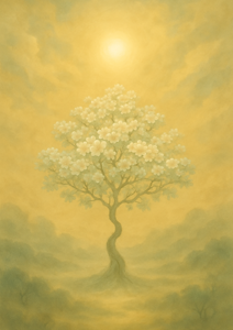 Xieyi・The Rootless Tree:24 Chapters-Chapter 7#451– Daoist-inspired Xieyi painting artwork