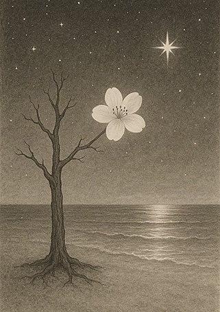 Xieyi・The Rootless Tree:24 Chapters-Chapter 17#446– Daoist-inspired Xieyi painting artwork