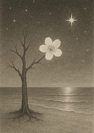 Xieyi・The Rootless Tree:24 Chapters-Chapter 17#446– Daoist-inspired Xieyi painting artwork