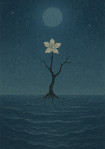 Xieyi・The Rootless Tree:24 Chapters-Chapter 17#486– Daoist-inspired Xieyi painting artwork