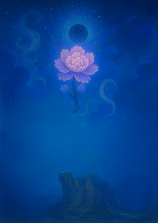 Xieyi・The Rootless Tree:24 Chapters-Chapter 19#445– Daoist-inspired Xieyi painting artwork