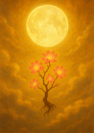 Xieyi・The Rootless Tree:24 Chapters-Chapter 22#580– Daoist-inspired Xieyi painting artwork