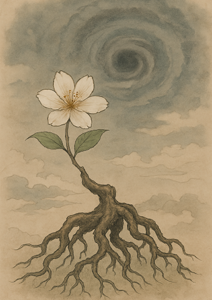 Xieyi・The Rootless Tree:24 Chapters-Appendix I#360– Daoist-inspired Xieyi painting artwork
