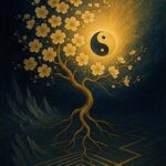 写意画・無根樹24章-補篇第4章#354– 道(タオ)の哲理詩に基づく写意画アート作品