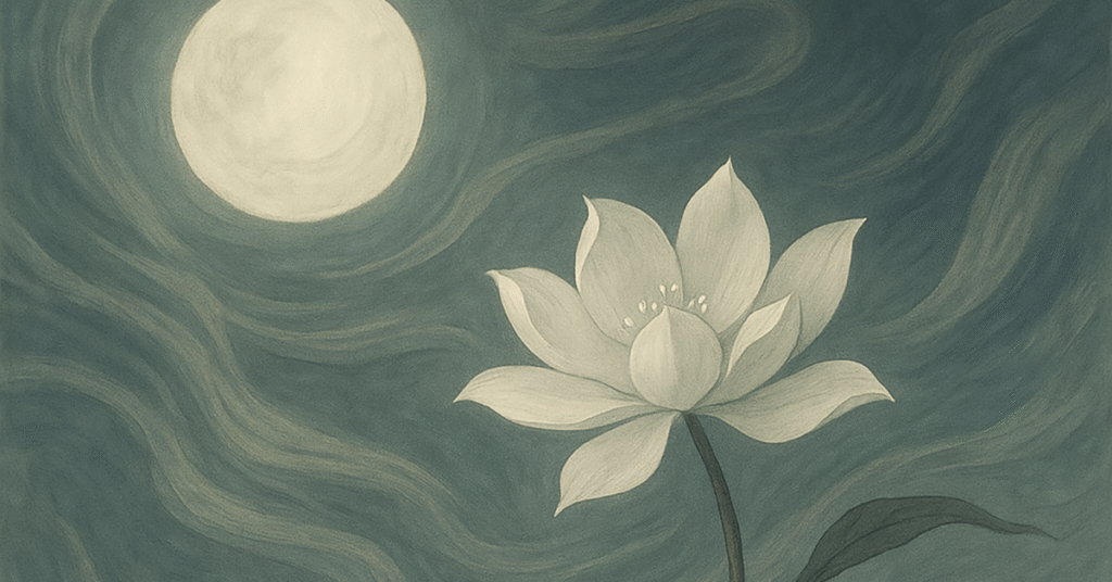 写意画・無根樹100首-第4首#340の拡大イメージ