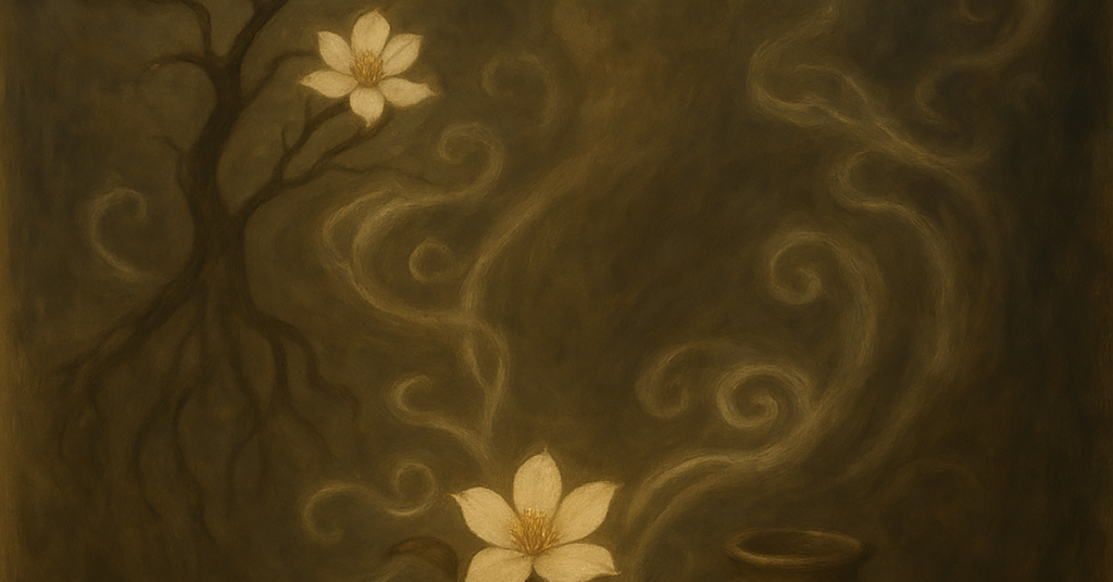 写意画・無根樹100首-首外第11首#350の拡大イメージ