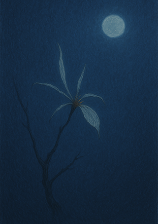 Xieyi・The Rootless Tree:100 Verses-Verse 15#592– Daoist-inspired Xieyi painting artwork