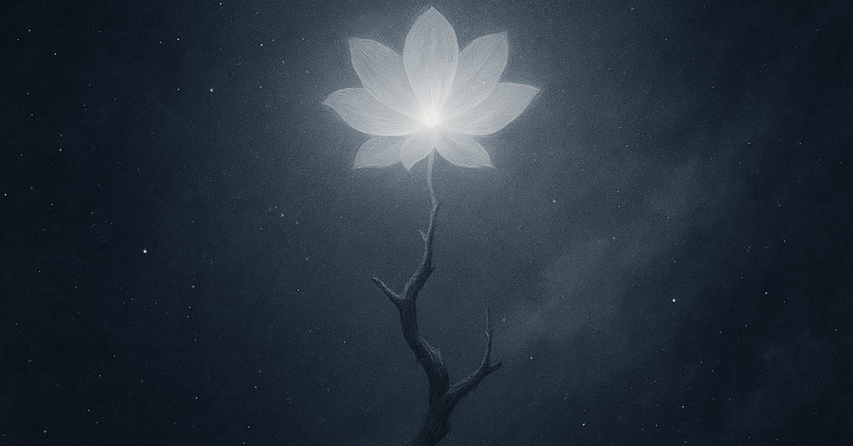 Rootless_Tree_100Verses#18・Enlarged image of the painting