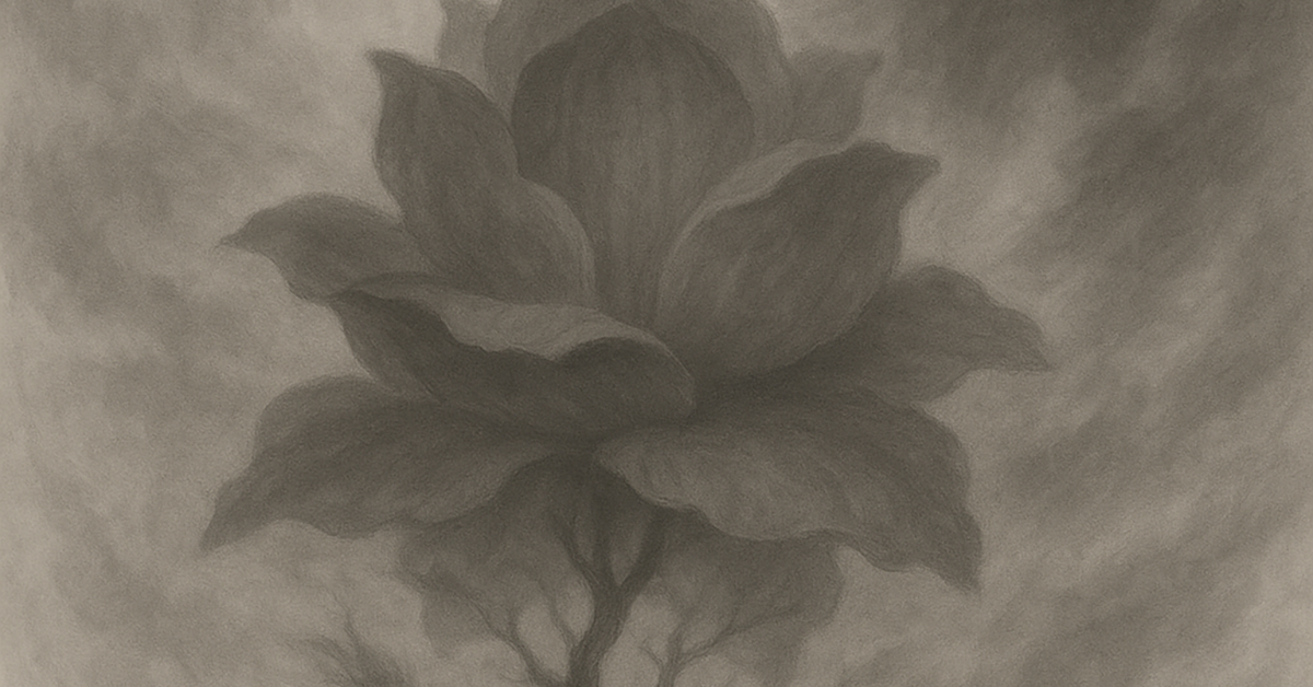 写意画・無根樹100首-第19首#441の拡大イメージ