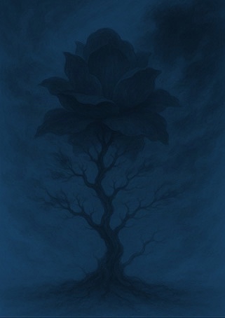 Xieyi・The Rootless Tree:100 Verses-Verse 19#441– Daoist-inspired Xieyi painting artwork