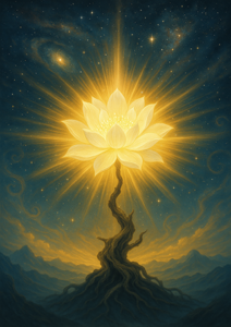 Xieyi・The Rootless Tree:100 Verses-Verse 27#411– Daoist-inspired Xieyi painting artwork