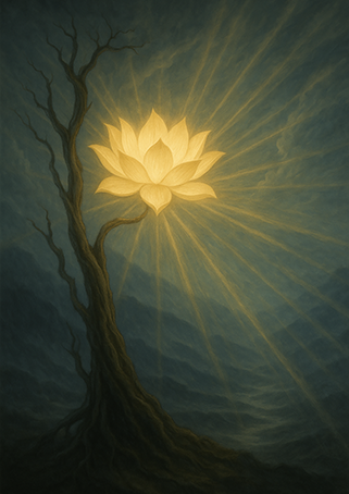 Xieyi・The Rootless Tree:100 Verses-Verse 30#356– Daoist-inspired Xieyi painting artwork