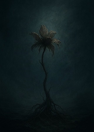 Xieyi・The Rootless Tree:100 Verses-Verse 32#363– Daoist-inspired Xieyi painting artwork