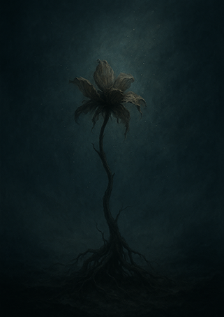 Xieyi・The Rootless Tree:100 Verses-Verse 32#363– Daoist-inspired Xieyi painting artwork