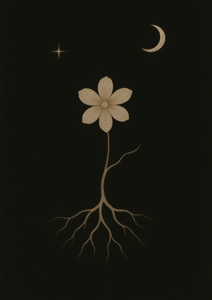 Xieyi・The Rootless Tree:100 Verses-Verse 34#435– Daoist-inspired Xieyi painting artwork