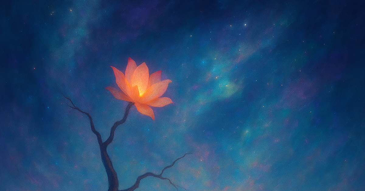 写意画・無根樹100首-第36首#495の拡大イメージ