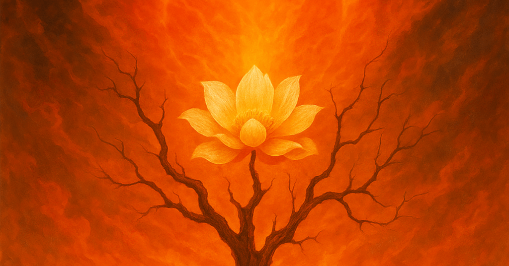 写意画・無根樹100首-第47首#501の拡大イメージ