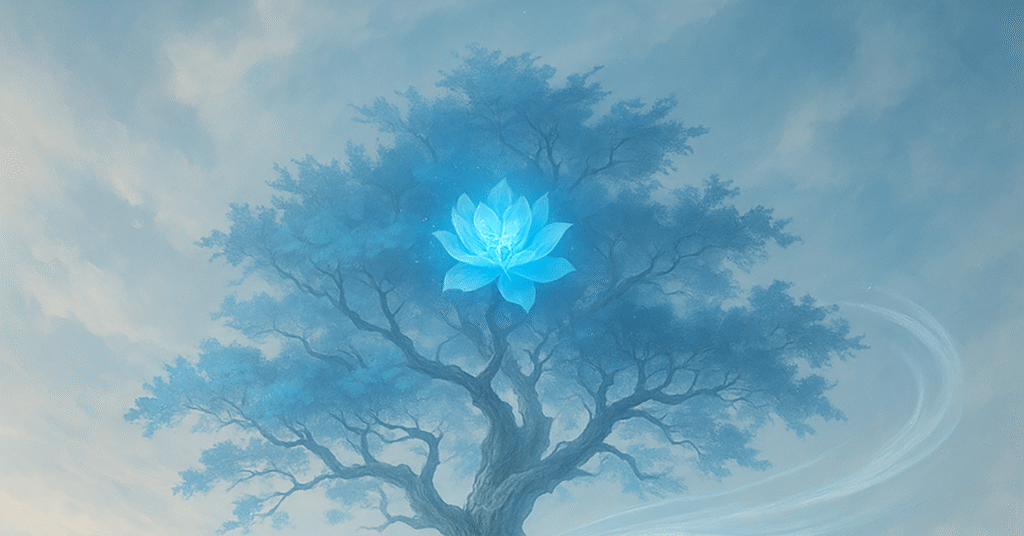 写意画・無根樹100首-第60首#443の拡大イメージ