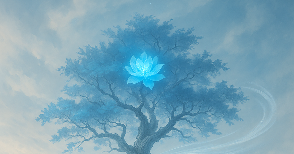 Rootless_Tree_100Verses#6・Enlarged image of the painting