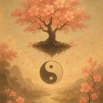 写意画・無根樹100首-第82首#330– 道(タオ）の哲理詩に基づく写意画アート作品