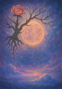 Xieyi・The Rootless Tree:100 Verses-Verse 88#288– Daoist-inspired Xieyi painting artwork