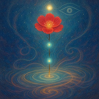 Xieyi・The Rootless Tree:100 Verses-Verse 92#517– Daoist-inspired Xieyi painting artwork