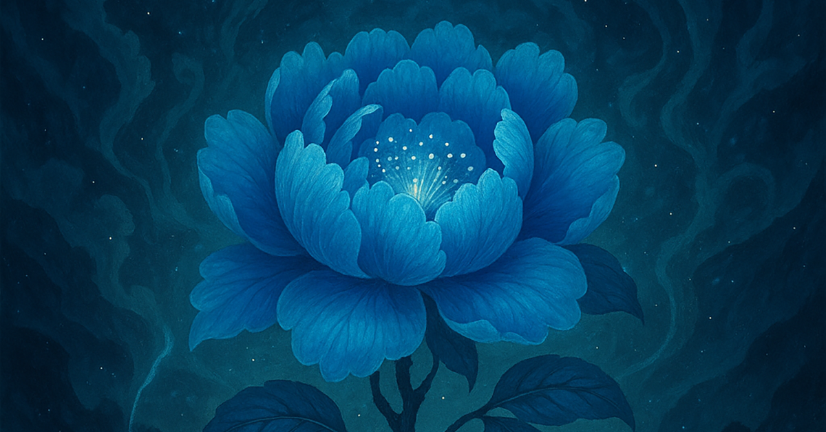 Rootless_Tree_100Verses#95・Enlarged image of the painting