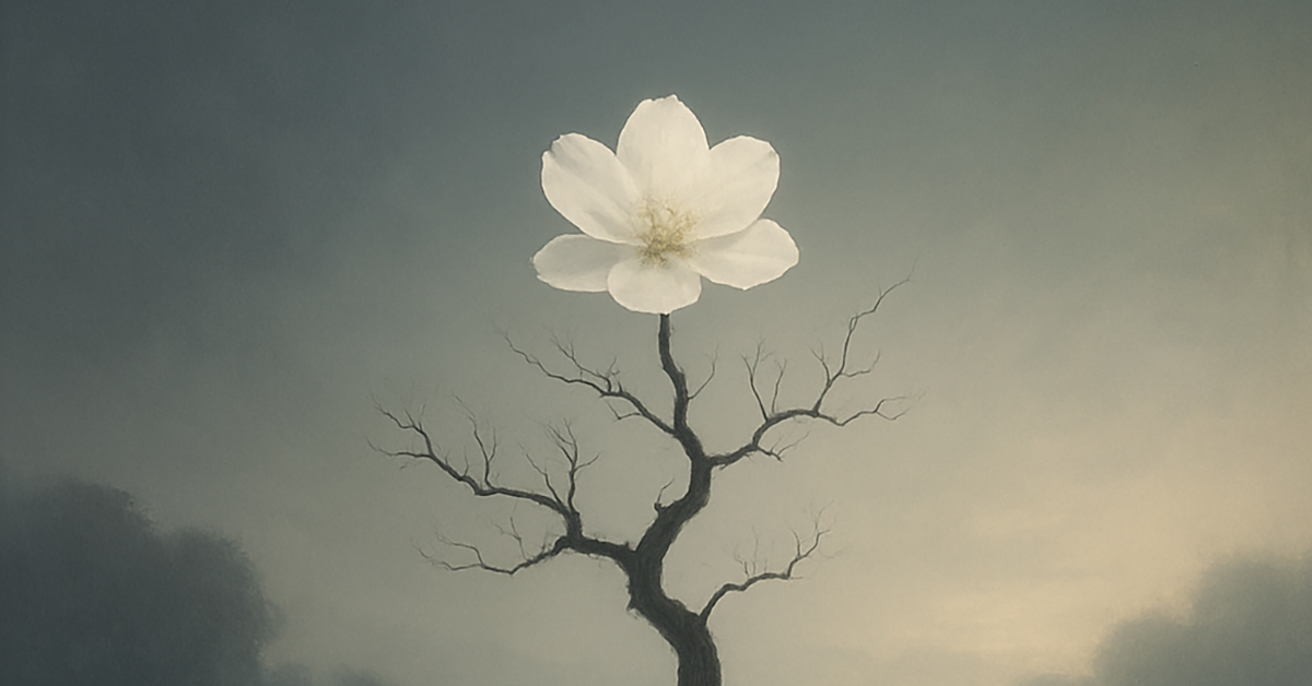 写意画・無根樹100首-第1首#529の拡大イメージ