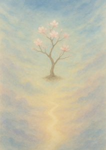 Xieyi・The Rootless Tree:100 Verses-Outer Verse 3#448– Daoist-inspired Xieyi painting artwork