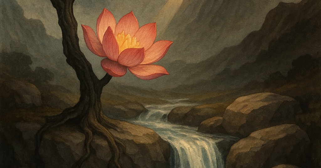 写意画・無根樹100首-首外第9首#307の拡大イメージ