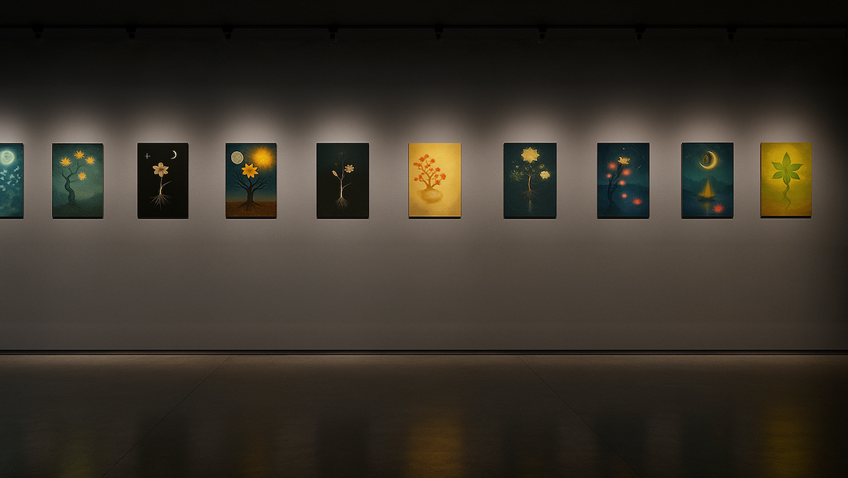 ギャラリー展示例（作者用）